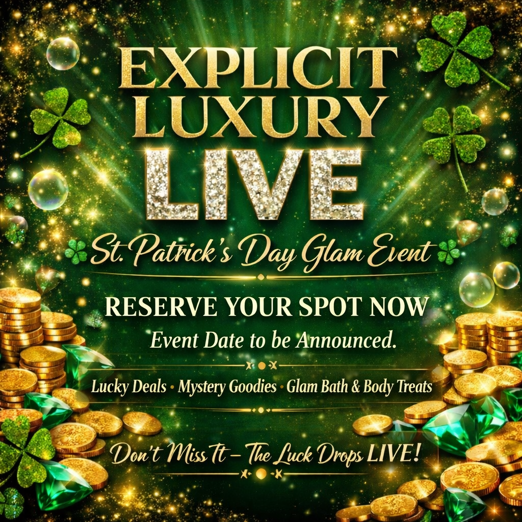 St. Patrick Glam Bag Party!     🍀 Live Event (To Be Announced)