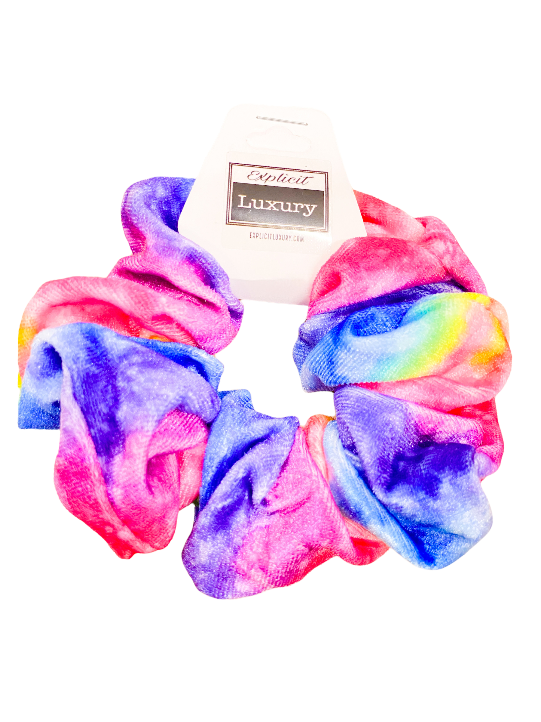 Tye Dye Velvet Scrunchie - TKT