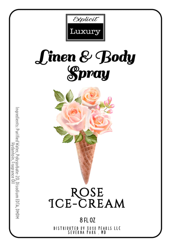 Linen, Room & Body Spray